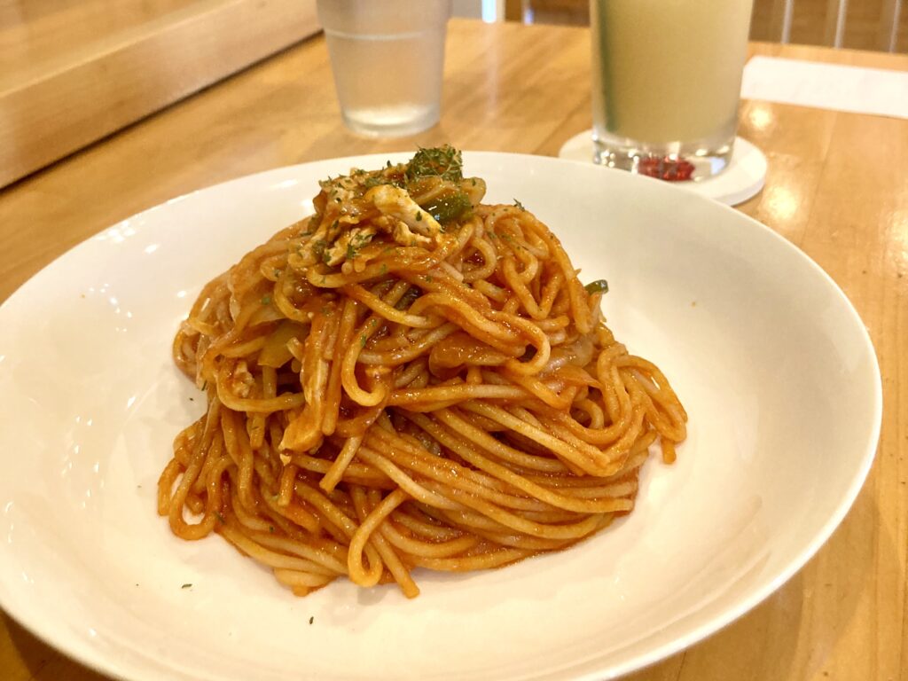 鶴ヶ峰 ミッシェルズカフェのナポリタン