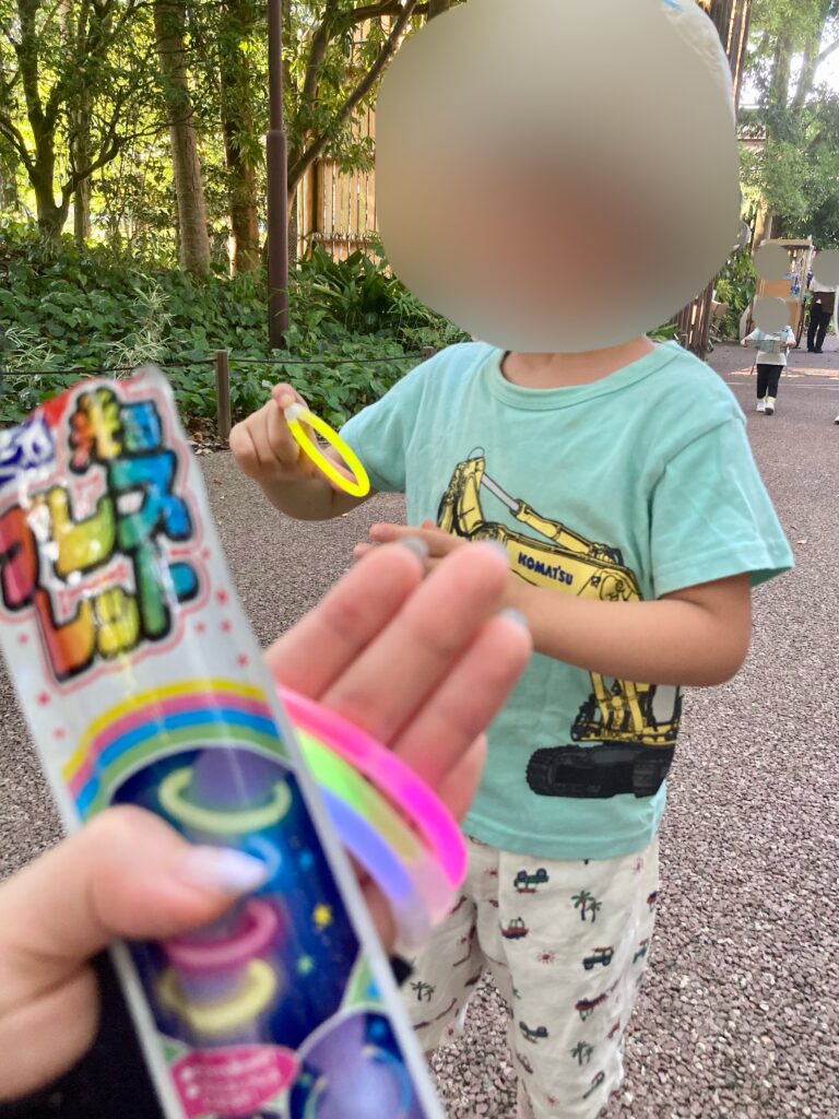 使い捨てのケミカルライト