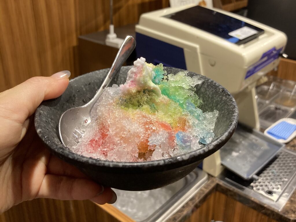 焼肉いちばんのデザートバー