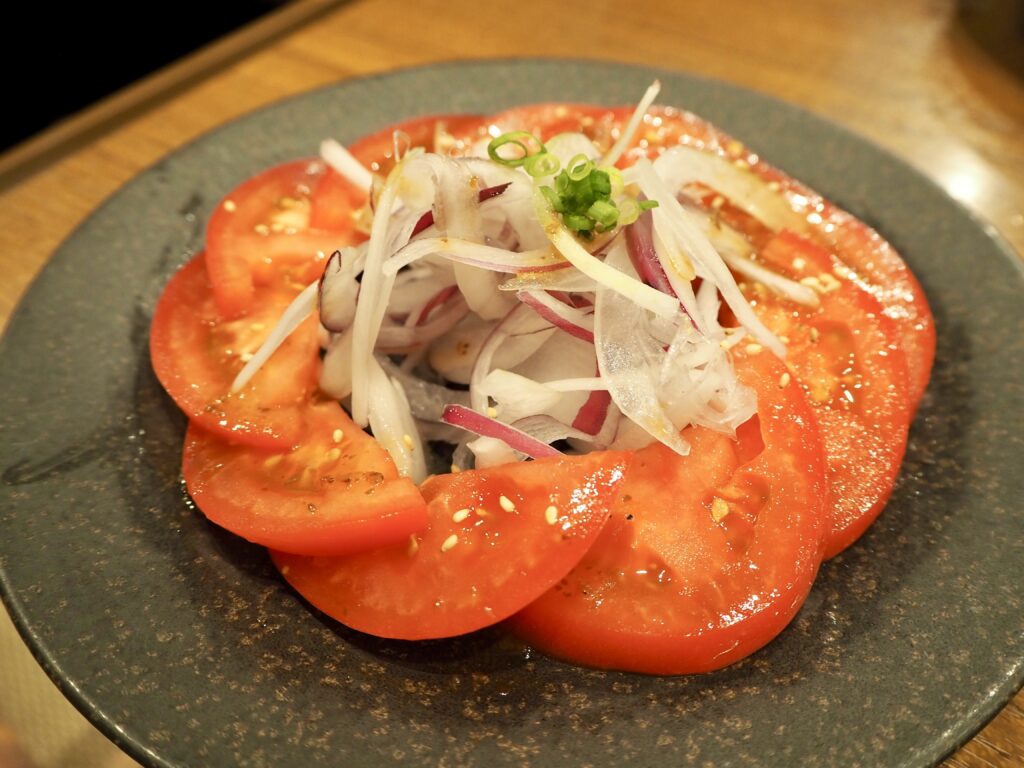 京城苑 二俣川店 トマトサラダ