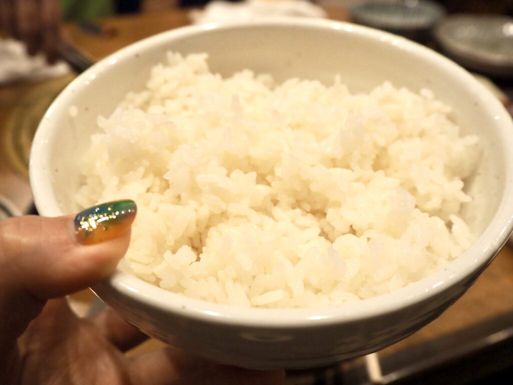 京城苑 二俣川店 並ライス ごはん