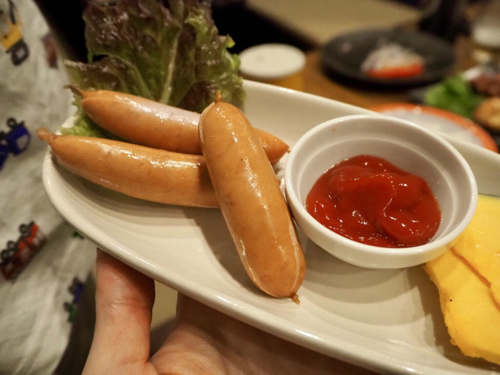 京城苑 二俣川店 ウインナー ソーセージ