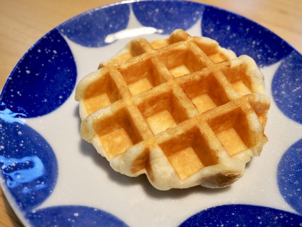 ハッシュル　ワッフル　発酵バター