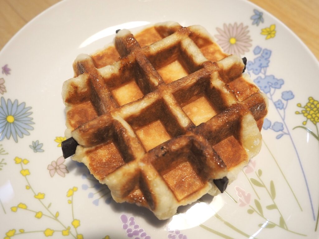 チョコ　ワッフル