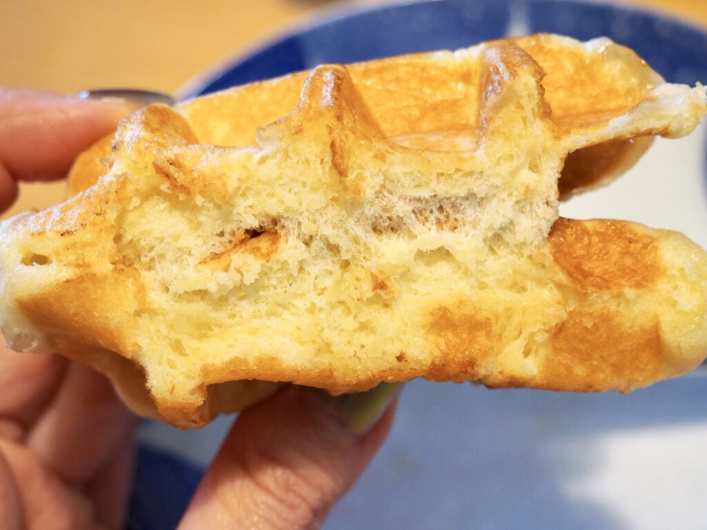 ワッフル　発酵バター