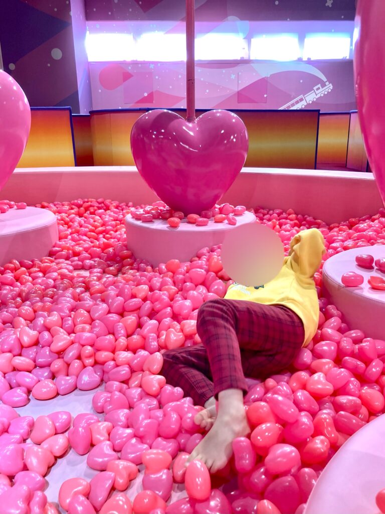 ハピピランド横浜アソビル店のハートスポット