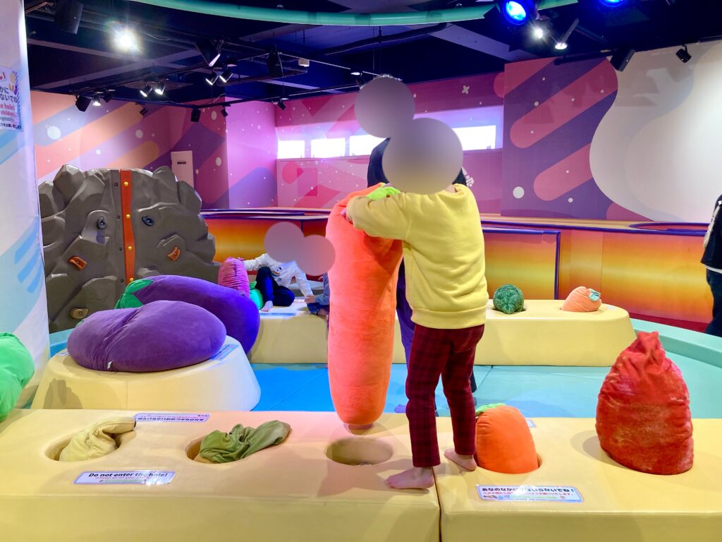 ハピピランド横浜アソビル店の野菜コーナー