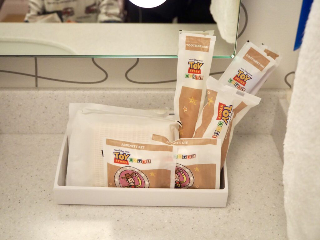 トイストーリーホテルのアメニティの写真