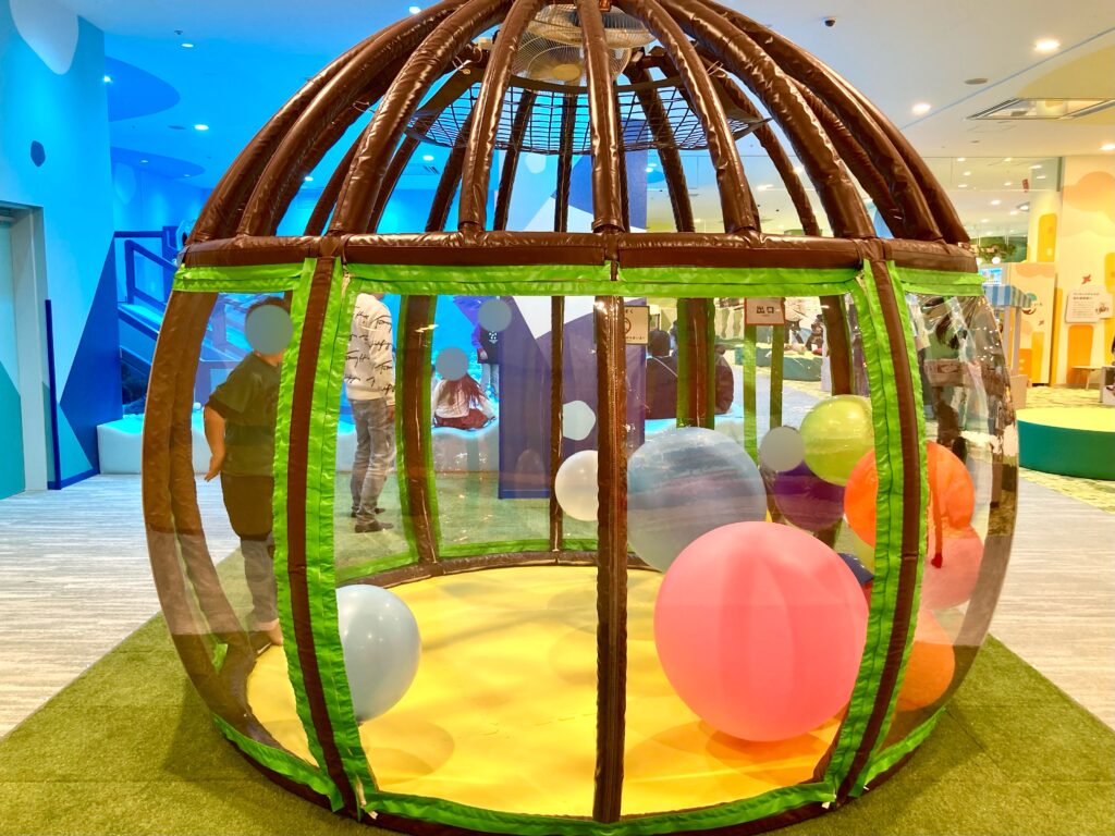 室内遊び場「ちきゅうのにわ」東戸塚店のビニールハウス