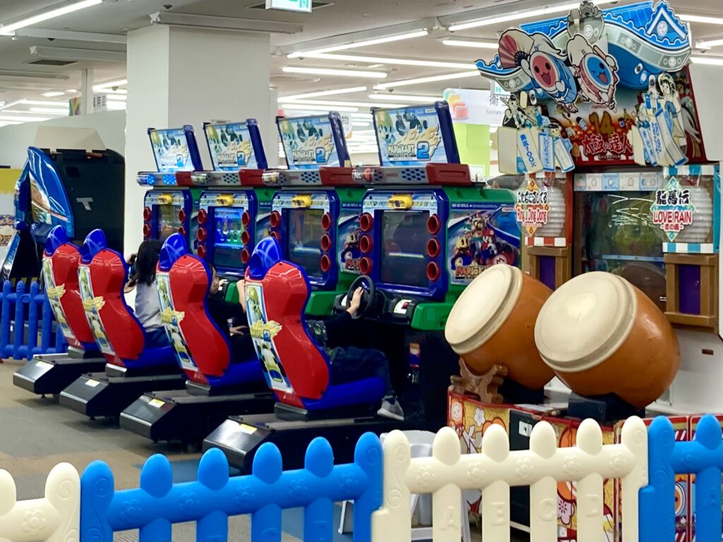 キッズランドUS横浜希望ヶ丘店のアーケードゲームの写真