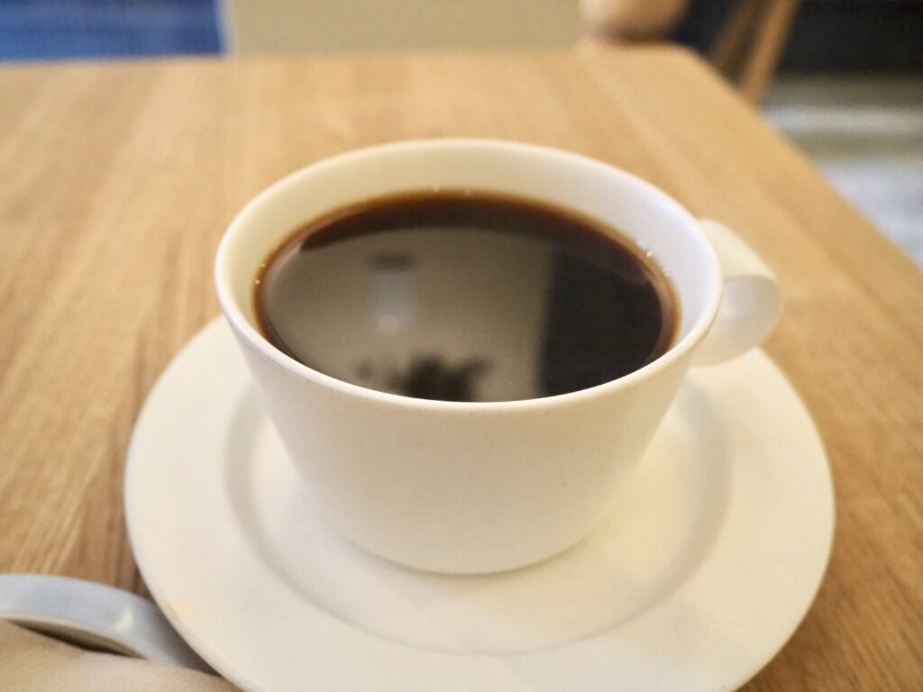 上星川にあるカフェ「壹尺珈琲」のコーヒーの写真