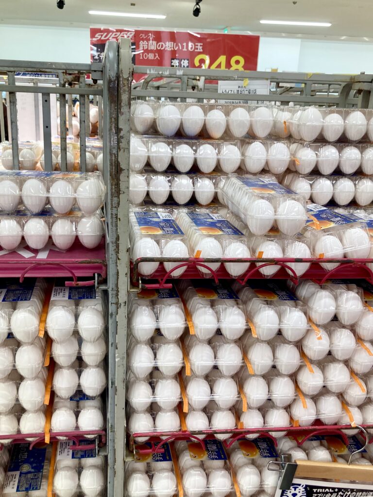 トライアル西友二俣川の卵売り場の写真