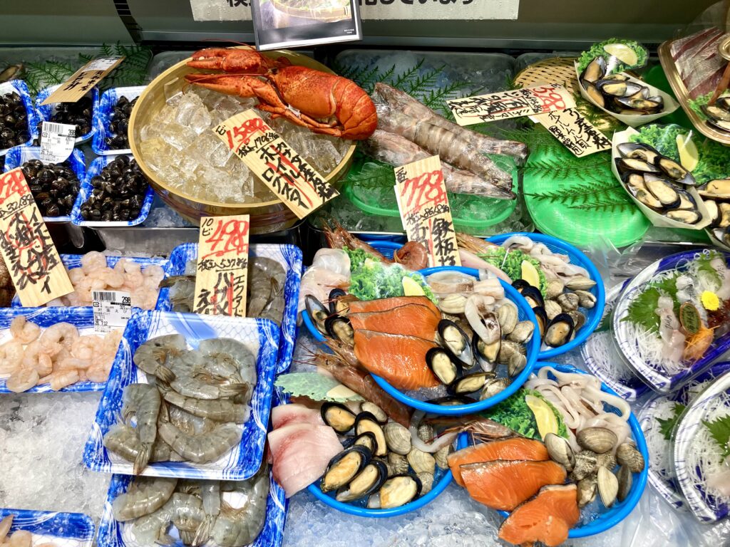 リニューアルで充実したイオンスタイル三ツ境の鮮魚売場