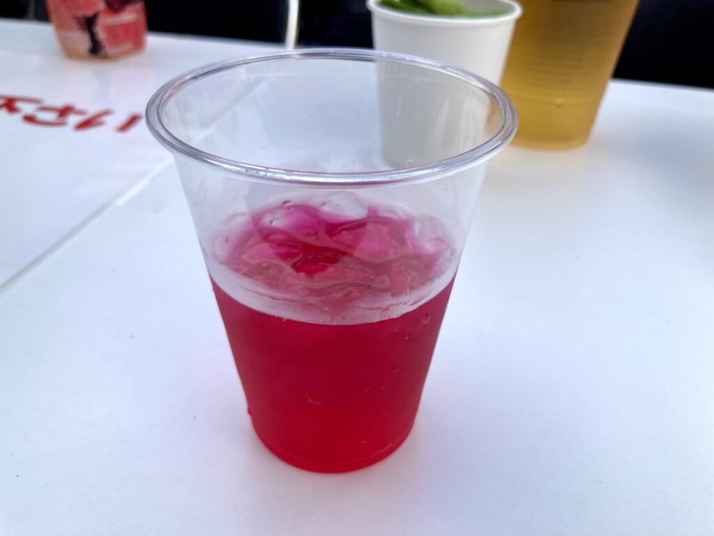 左近山祭り（横浜市旭区）のシソジュース
