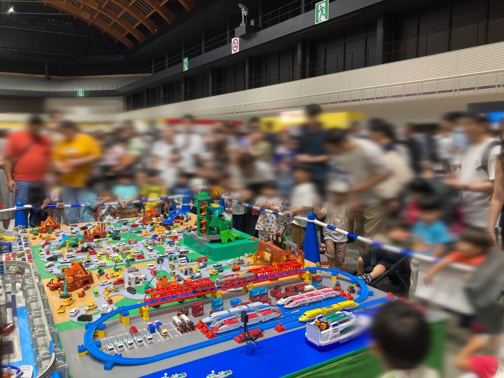 トミカ博2026in東京の会場内の様子