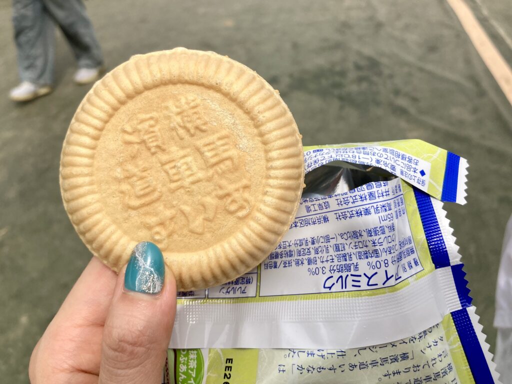 あさひジャズまつり2026で購入したタカナシ乳業のあいすもなか