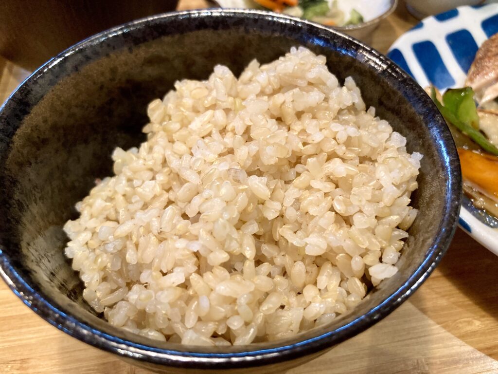 大和にあるご飯や「橙」の玄米