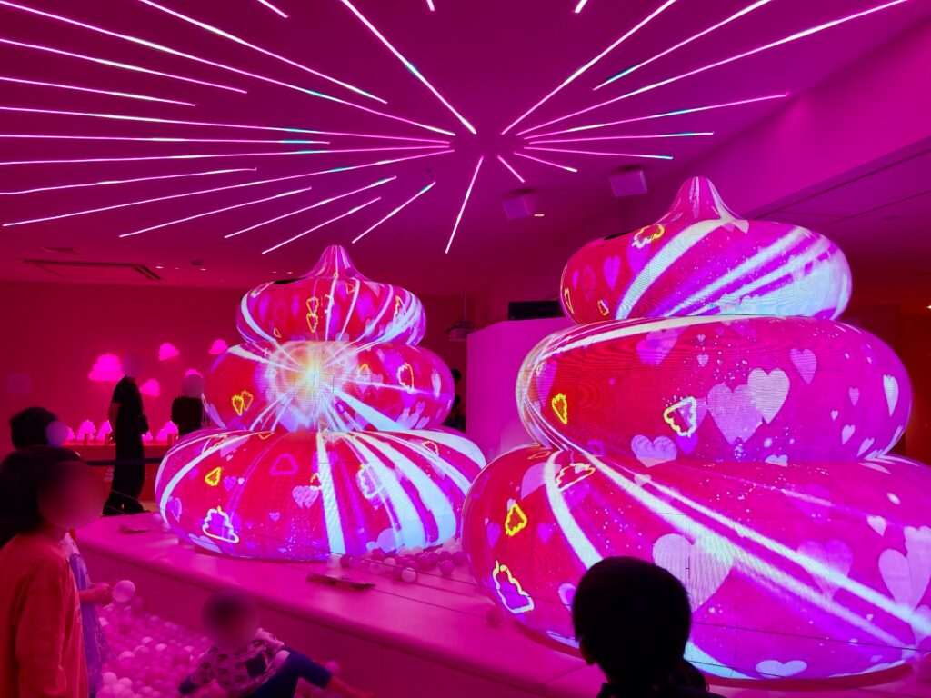 うんこミュージアム横浜のうんこLOVEボルケーノ