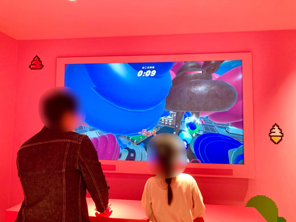 うんこミュージアム横浜のシューティングゲーム
